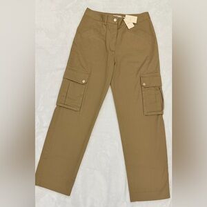 Maje - Women’s Cargo Pants in Tan - Versatile Everyday Wear